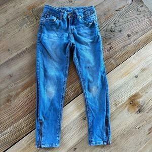 Cherokee Blue Denim Jeans Skinny Pants Sz 8